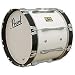 20x14 Championship Series Marching Bass Drum Midnight Black