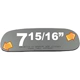 1998-2004 CADILLAC SEVILLE With Motor Mount, Convex, Passenger Side Replacement... by Automotive Mirror Glass