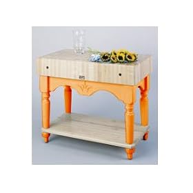 John Boos and Co. American Heritage Collection Tangerine Calais 42x24x7-in. by John Boos