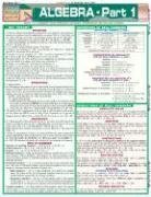 Algebra 1 (Quickstudy Reference Guides - Academic)