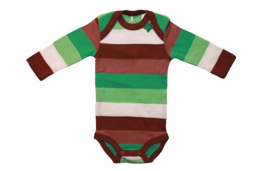 Green Cotton Baby - Jungen Body 1580028600, DAN BOY, Gr. 62, Braun (Cappuccino) Preisvergleich