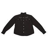 Triple Five Soul - Triple Five Soul Emblem Long Sleeve Shirt Western (Black)