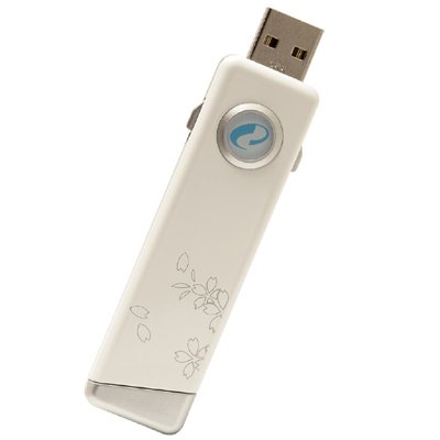 Silicon power TOUCH 510 USB Flash drive - 1 GB - Blanc