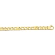 14K Yellow Gold Man's Links Bracelet - 8 inches