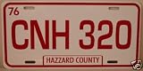 DUKES OF HAZZARD GENERAL LEE LICENSE PLATE