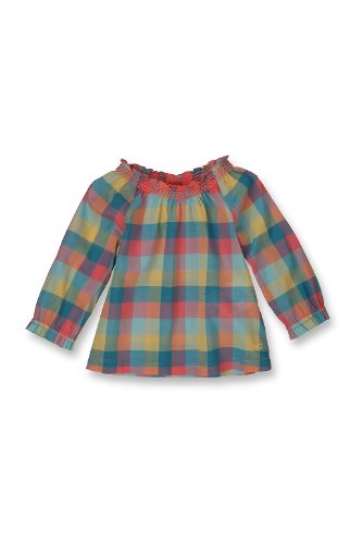 ESPRIT Baby - M&auml;dchen Bluse B20532, Gr. 74, Pink (669 melon sorbet) Preisvergleich