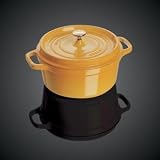 ストウブ　ピコ　ココット　丸　5．9L　102843　イエロー
