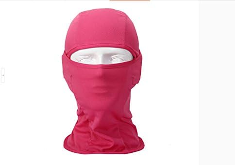 Koveinc UV Protective Mask Full Face Motorcycle Balaclava Red