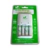 iGo Green Energy Battery Charger with 4x Rechargeable AA Batteries