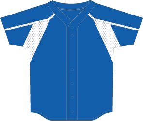 Women's FAUX Full-Button Royal YL