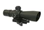 4X32 Compact-Red and Green Illuminated Mil-Dot/Green Lens/Quick Release