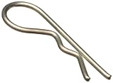Zinc Plated Steel Hitch Pin, 3/16" Diameter, 1" Length (Pack of 100)