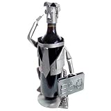 Male Attorney or Lawyer Wine Bottle Caddy - 6093-LI