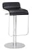 Designer Modern Lem Piston Barstool in Black