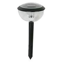 Cascade 0207-0315 Solar Pathway Lights, Black, 4-Set
