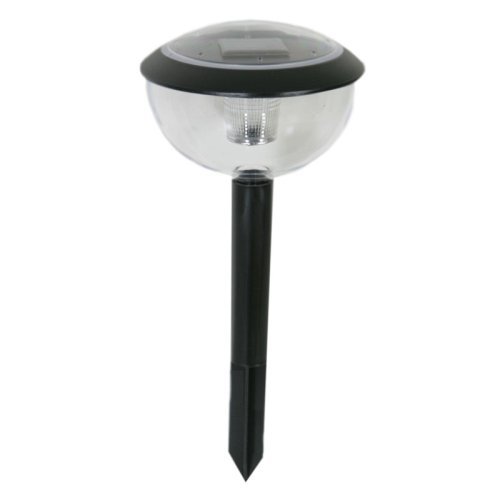 Cascade 0207-0315 Solar Pathway Lights, Black, 4-Set