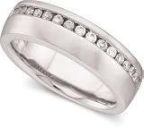 1/2ctw Mens Round Diamond Band