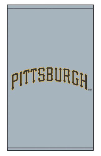 Roller Shades MLB Pittsburgh Pirates Jersey Logo - Grey Background 0571_0006