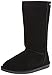 BEARPAW Women's Eva Tall Snow Boot,Black,6 M US