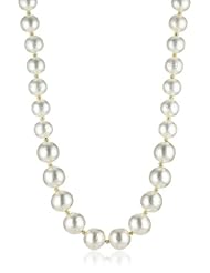 Amanda Pearl "Gobstopper Pearl" 50" Giant Graduated Ivory Necklace
