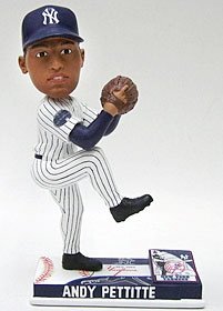 New York Yankees Andy Pettitte Forever Collectibles On Field Bobble Head