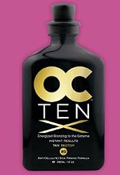 OC Ten X Energizing Bronzer Tanning Lotion 12 oz.