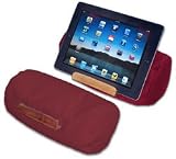 Lap Log in Chillipepper Red - The Ultimate iPad, Tablet, or eReader Beanbag Stand. Made from Eco Friendly Materials and Made in the USA. Good in Bed!