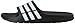 adidas Duramo Slide Sandal,Black/White/Black,12 M US