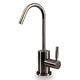 Forever Hot 6.875"Point Of Use Drinking Water Kitchen Faucet with a Gooseneck Spout Finish: Brushed Nickel