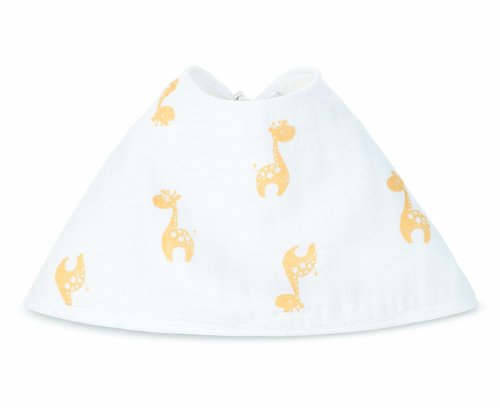 aden by aden + anais Burpy Bib Single, Safari Friends - Giraffe