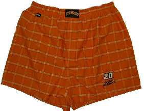 Buy Tony Stewart Mens Cover 3 Plaid Boxer