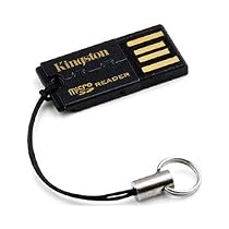 Kingston G2 USB 2.0 microSDHC Flash Memory Card Reader FCR-MRG2 (Black)