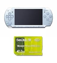 Sony PSP Slim"" PSP and 1GB Memory Card (Blue)""