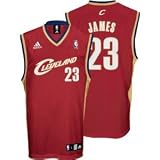 LeBron James Youth Replica Jersey - Cleveland Cavaliers Jerseys (Maroon) YSM