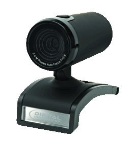 Digital Innovations Chatcam Black 2.0 MP Perfect For Use W/ Laptop Netbook & Desktop Computers
