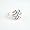 Sterling Silver Celtic Knot Ring, Size 8