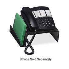 Sparco Products Phone Stand, Steel Mesh, 10-1/2"Wx10-1/4"Dx4-1/4"H, Black