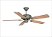 Savoy House 52350MOOWB Elite Fan - Old Bronze Ceiling Fan 52 Includes 52FB4MATK Blades