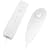 White Silicone Case For Nintendo Wii Remote & Nunchuk