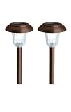 Westinghouse 106102-78  2 Piece Dayton Solar Lights Set, Remington Bronze