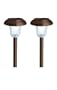 Westinghouse 106102-78  2 Piece Dayton Solar Lights Set, Remington Bronze