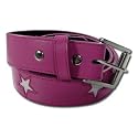 FSAS - Rockstar Pink & White Belt (No Buckle)-Waist 34"