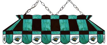 Imperial 18-1015 Jacksonville Jaguars Rectangular Stained Glass Billiards Light