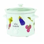 Crock-Pot 3040-VG 4-Quart Round-Shaped Manual Slow Cooker, White