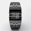 Diesel #DZ7227 Men's black Ion Plated Aluminum Band Multi Function Digital Watch
