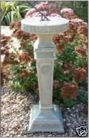 SPECIAL OFFER TRADITIONAL GARDEN STONE AFFECT SUN DIAL FEATURE