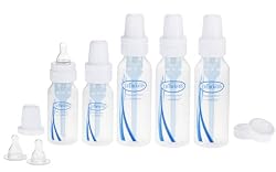 Dr. Brown's BPA Free Polypropylene Natural Flow Bottle Newborn Feeding Set