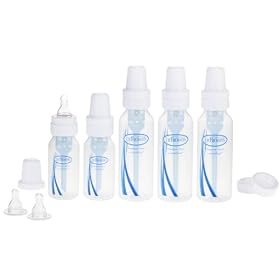 Dr. Brown's BPA Free Polypropylene Natural Flow Bottle Newborn Feeding Set