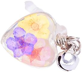 VaporMao Handmade Real Flower Anti Dust Plug/ Ear Cap / Cell Phone Charms For iPhone, iPad, iPod, Samusung and Other 3.5mm Ear Jack, Three Flower