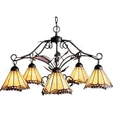 033 - Grape Trellis Three-Light Chandelier <hidden=035>